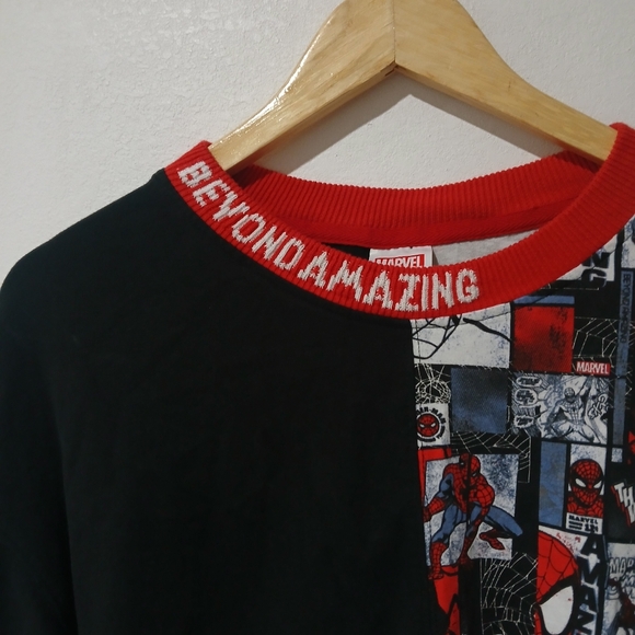 Spider-Man 60th Anniversary Long Sleeve T-Shirt Size: XL by Ashley Eckstein - Picture 3 of 9